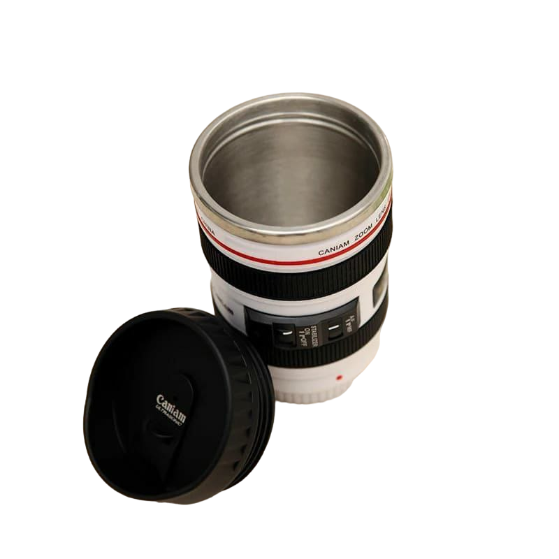 Camera Lens Travel Mug