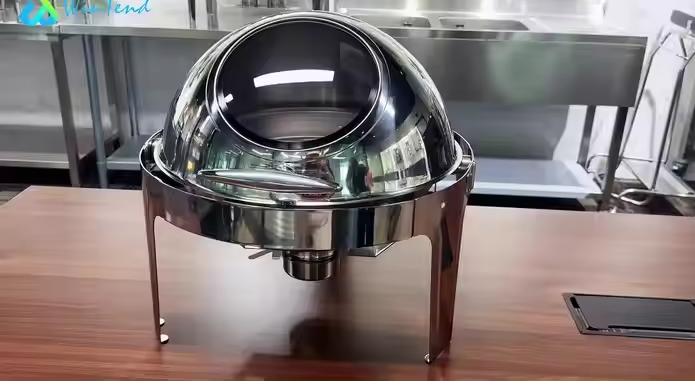 Round Rolltop Chafing Dish