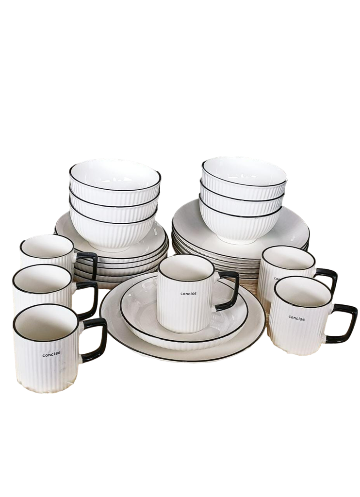 24pcs Concise Dinner Set